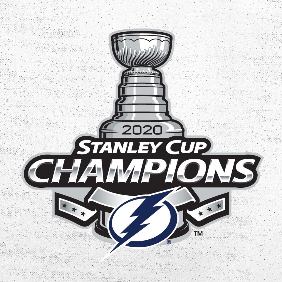 Tampa Bay Lightning 2020 NHL Stanley Cup Champions Aminco Spinning Keychain  